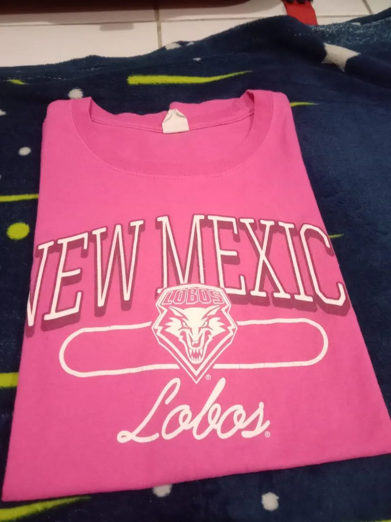 Lobos new maxico kaos oblong photo 1