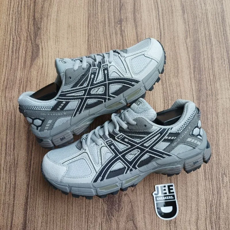 Asics Sportswear Casual Sneakers Pria black gray photo 1