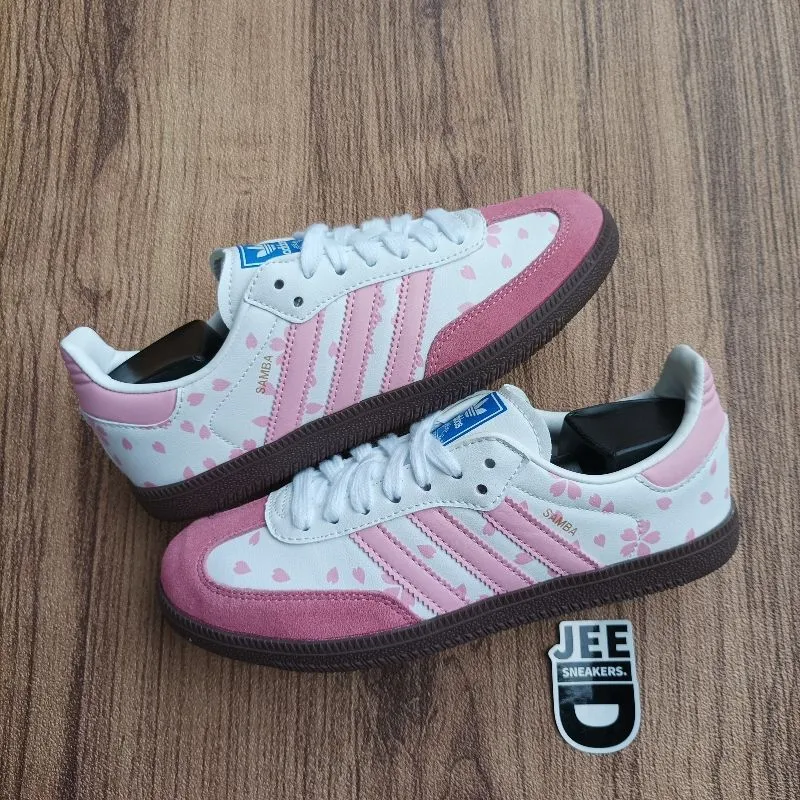 Adidas Indie Casual Sneakers Wanita white pink photo 1