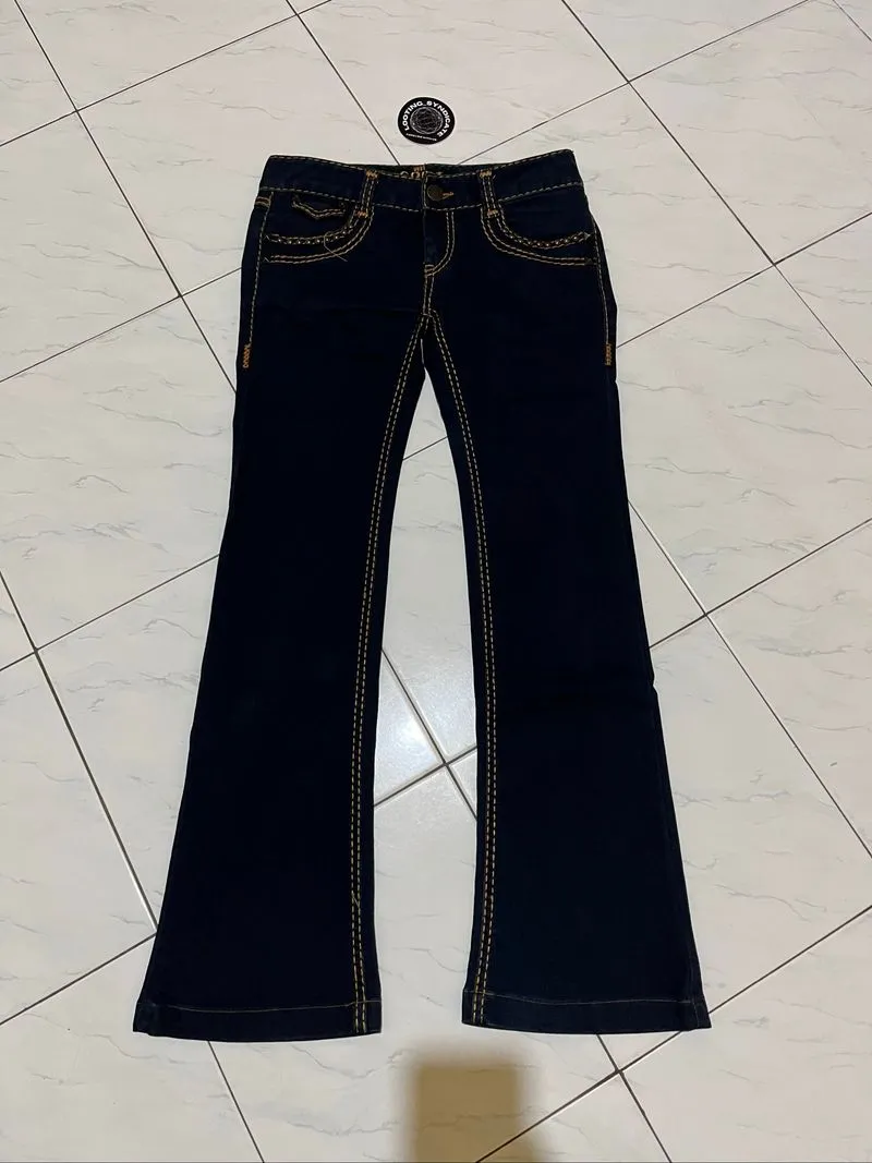 🥶 Sick Egoist Studded Flared Denim Pants photo 1