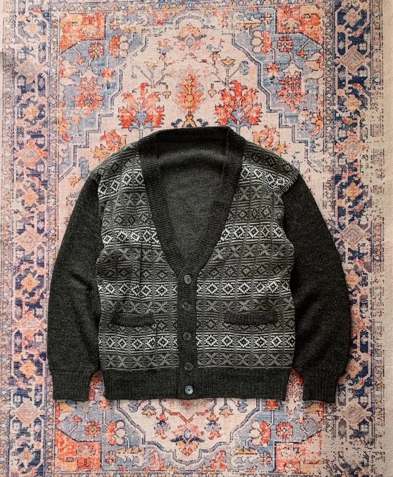 Cardigan uknow pattern kinti  photo 1