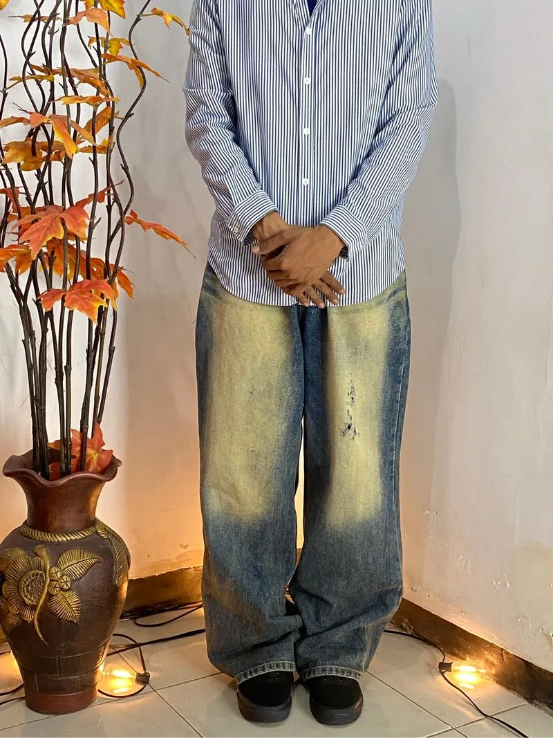 baggys jeans washed marble photo 1