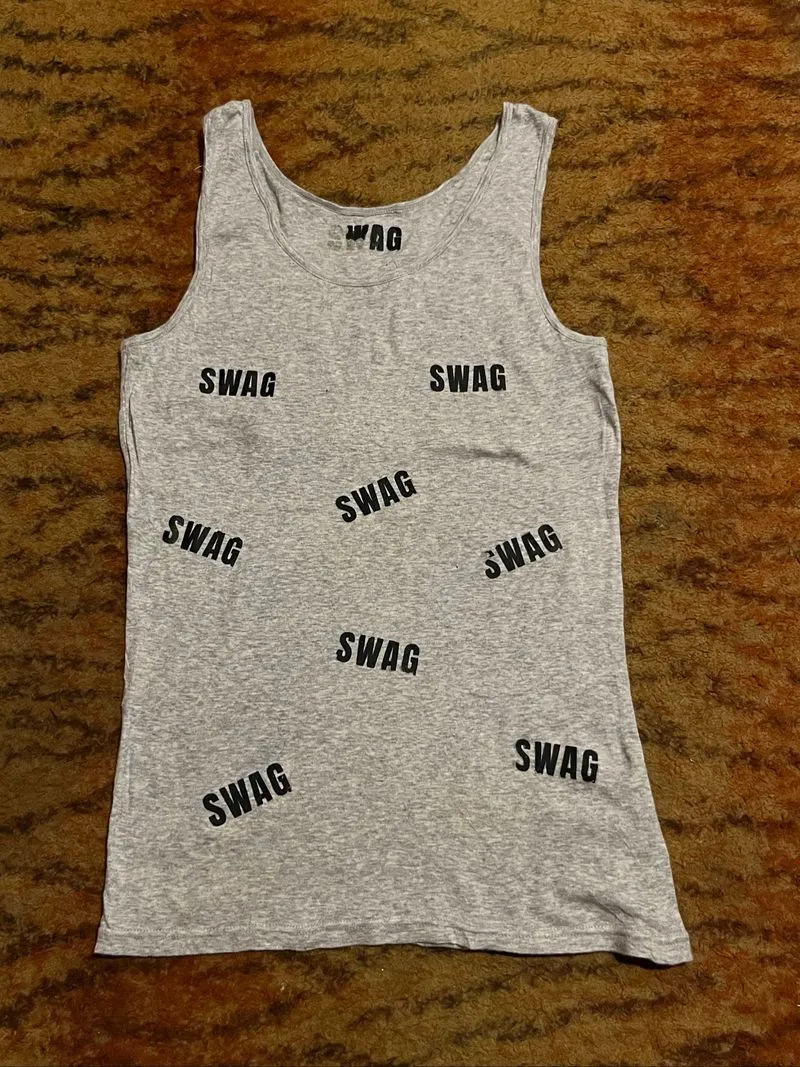 swag tanktop grey photo 1