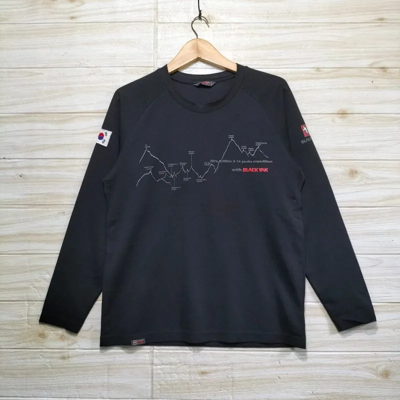 A136. Kaos Jersey BLACk YAK photo 1