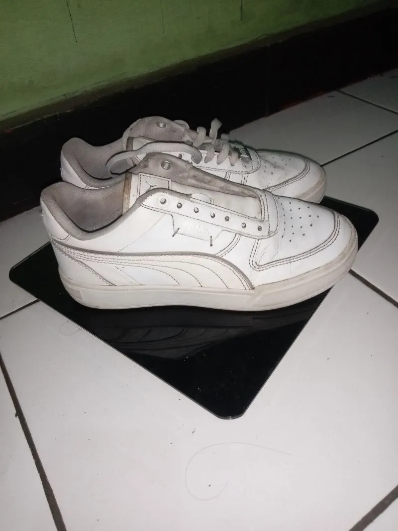 Puma Sportswear Sneakers Pria white photo 1