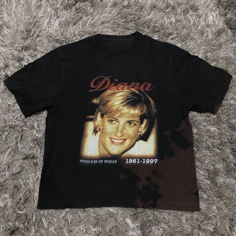 Vintage Y2K T-shirt Pria black photo 1