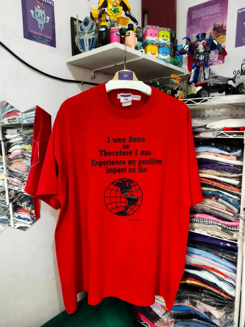 Streetwear T-shirt Pria red photo 1
