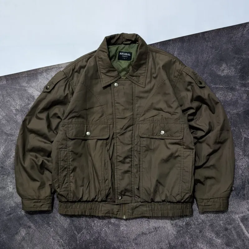 Vintage Avant Garde Bomber jacket Pria green photo 1