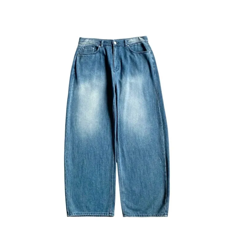 Y2K Casual Jeans Pria blue photo 1