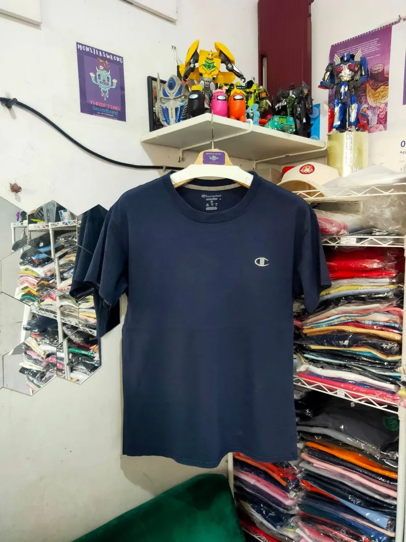 Champion Streetwear T-shirt Pria navy photo 1