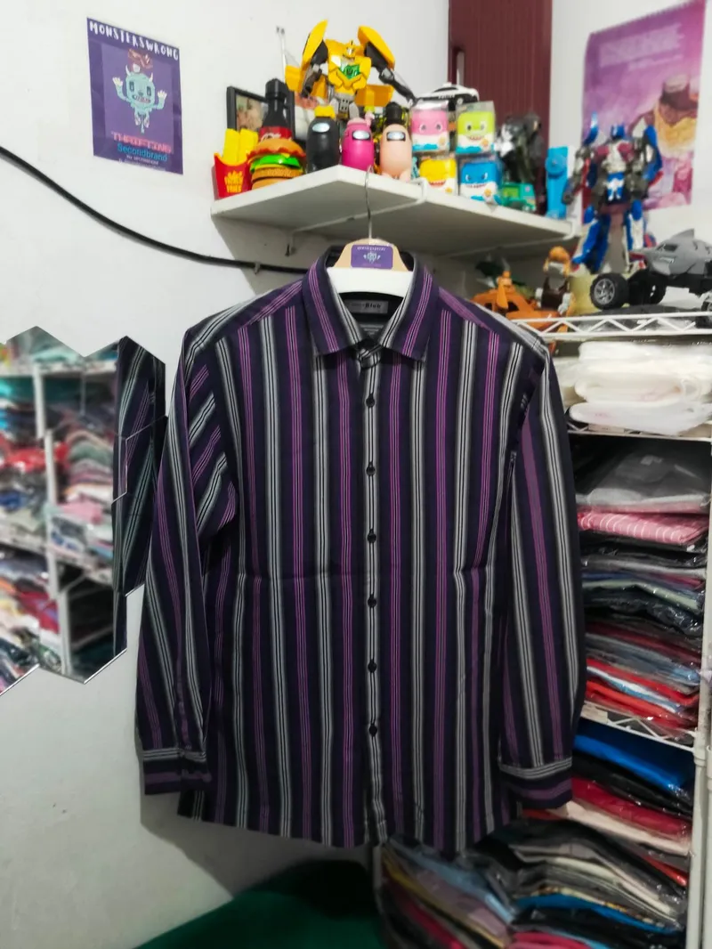 Streetwear Casual shirt Pria multicolor photo 1