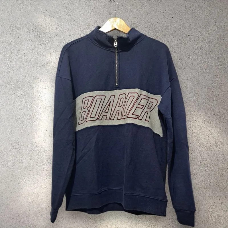 WHO.A.U Casual Sweater Pria navy photo 1