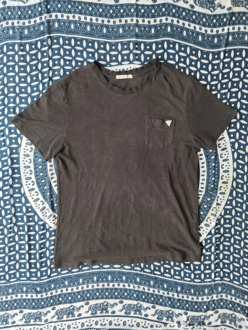 Guess Vintage Luxury T-shirt Pria black photo 1