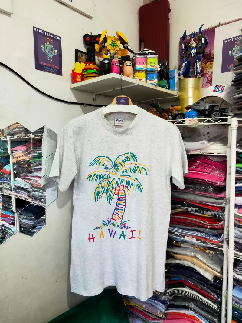 Vintage Streetwear T-shirt Pria white photo 1
