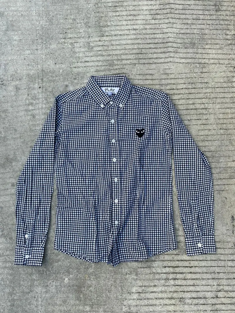 COMME des GARÇONS Casual Shirt Wanita white black photo 1