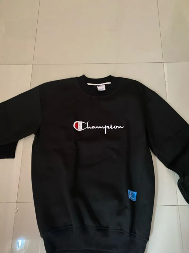 Champion Casual T-shirt Pria black photo 1