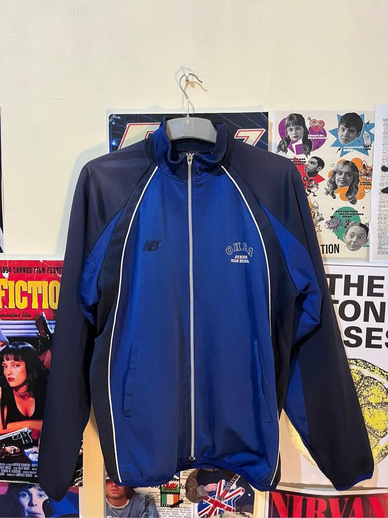 New Balance Streetwear Sportswear Track jacket Pria blue photo 1