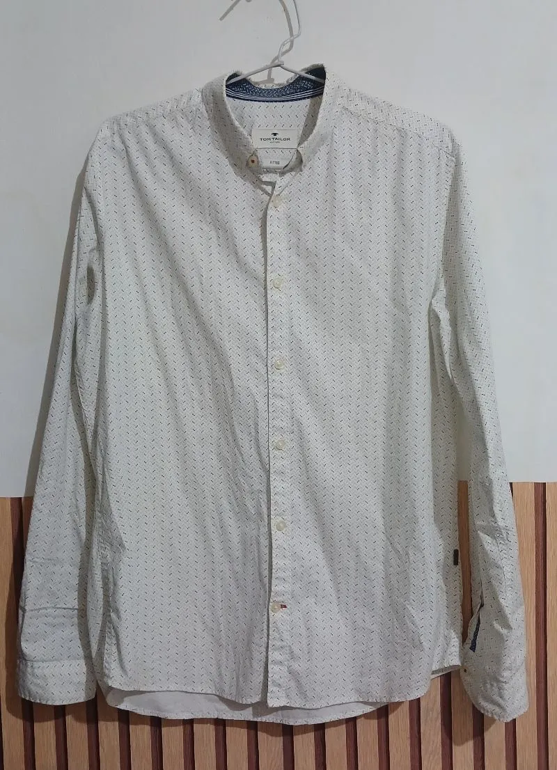 Luxury Casual Formal shirt Pria white photo 1
