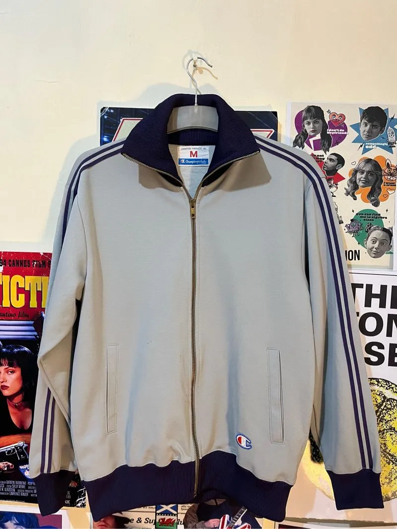 Champion Streetwear Sportswear Track jacket Pria gray photo 1