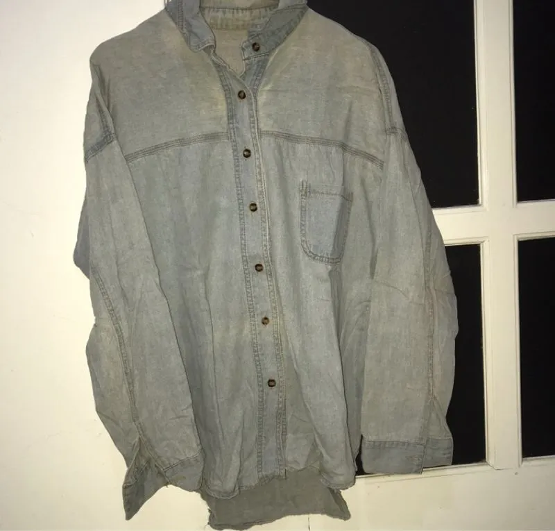 Vintage Y2K Denim jacket Wanita silver photo 1