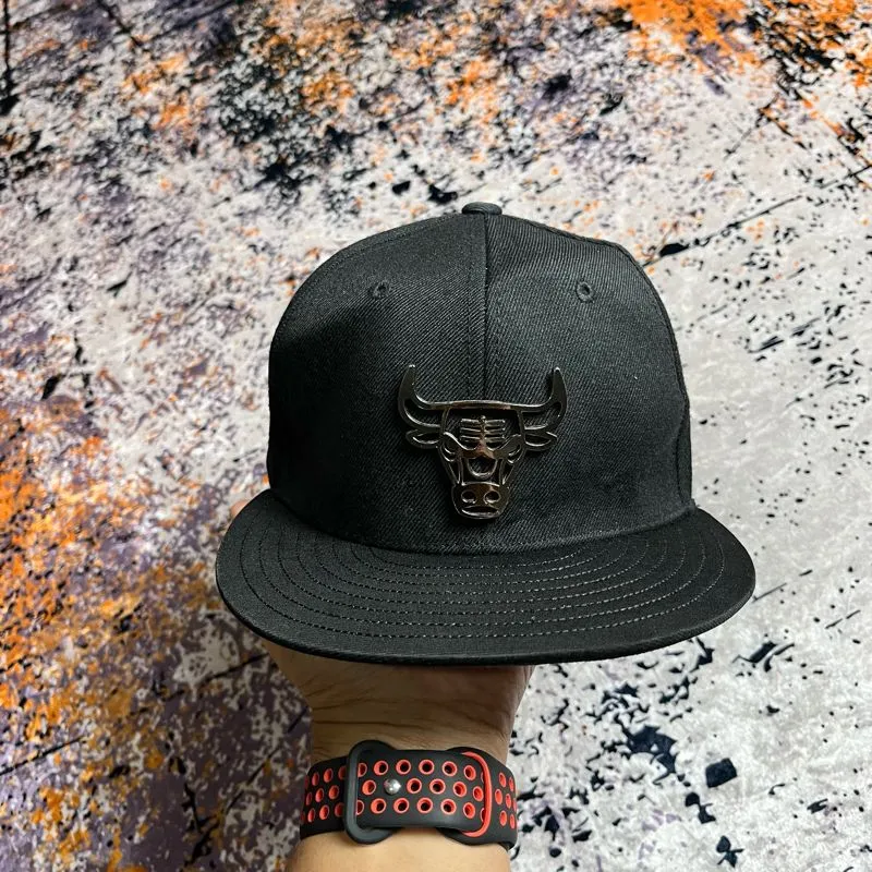 Streetwear Sportswear Hat Pria black gray photo 1