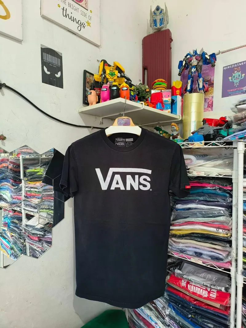 VANS Streetwear T-shirt Pria black photo 1