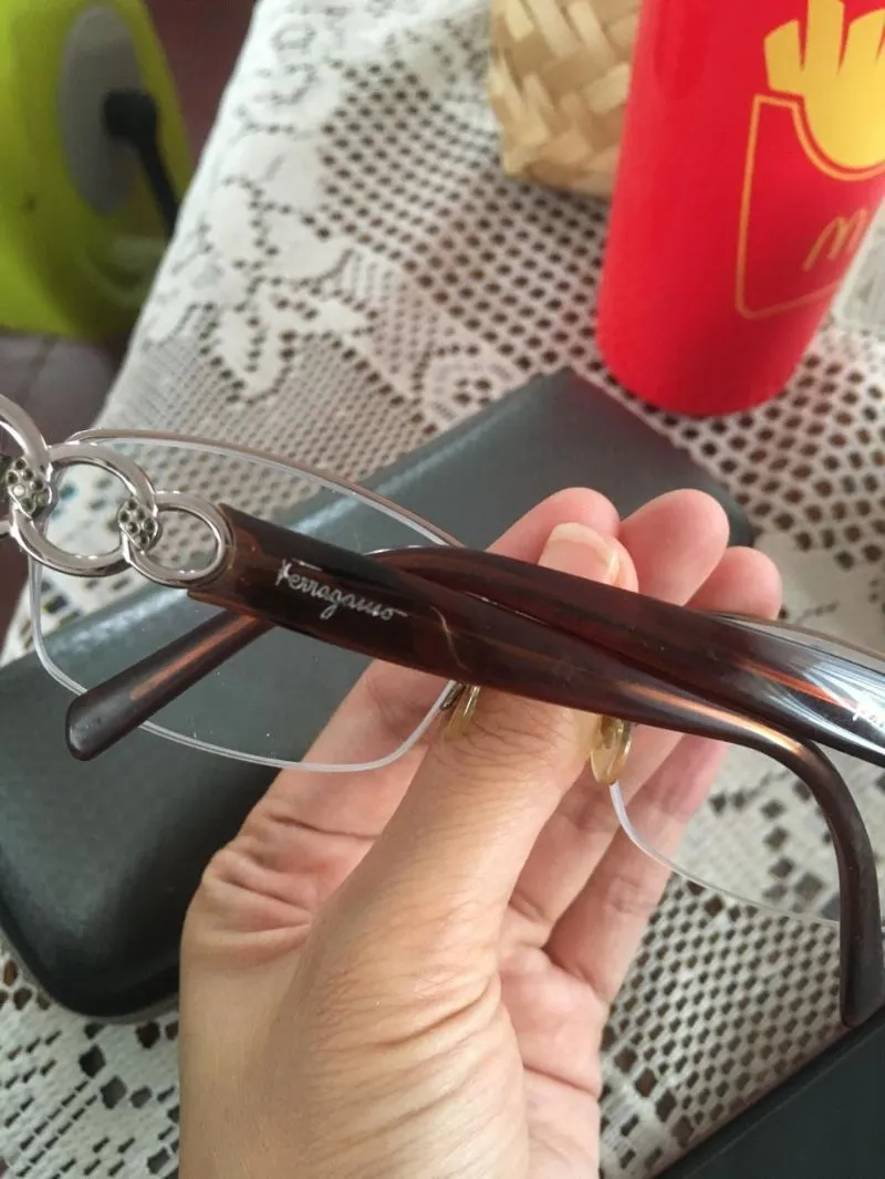 Salvatore Ferragamo Luxury Sunglass Wanita gold photo 1