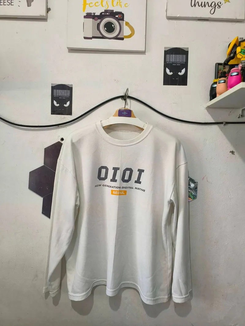 Streetwear T-shirt Pria white photo 1