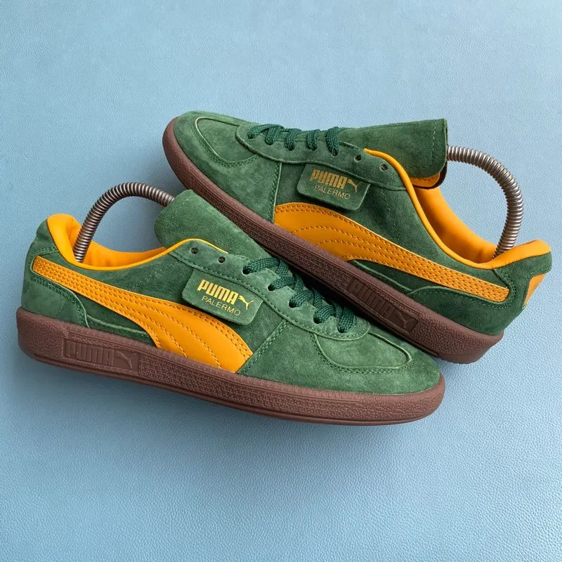 Puma Indie Casual Sneakers Pria green yellow photo 1