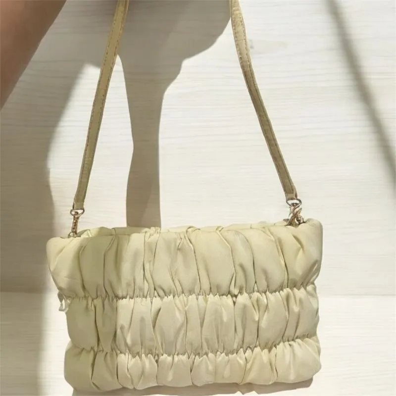 Casual Shoulder bag Wanita navy cream photo 1