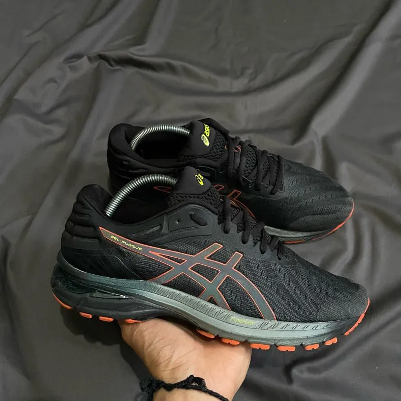 Asics Sportswear Indie Sneakers Pria black orange photo 1