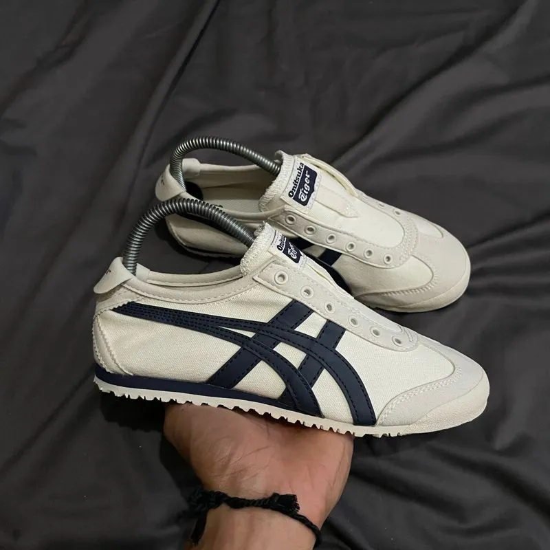 Onitsuka Tiger Indie Casual Sneakers Wanita white blue photo 1