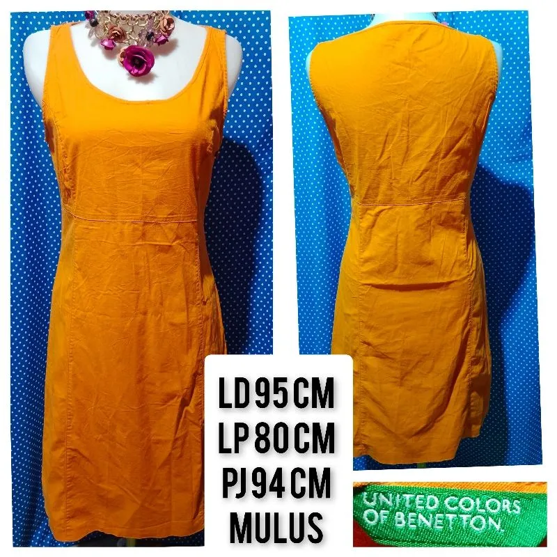 Casual Bodycon dress Wanita orange photo 1