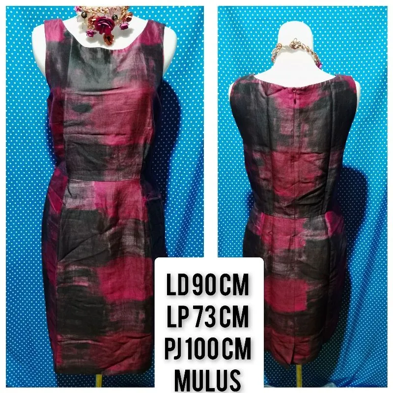 Casual Bodycon dress Wanita pink photo 1