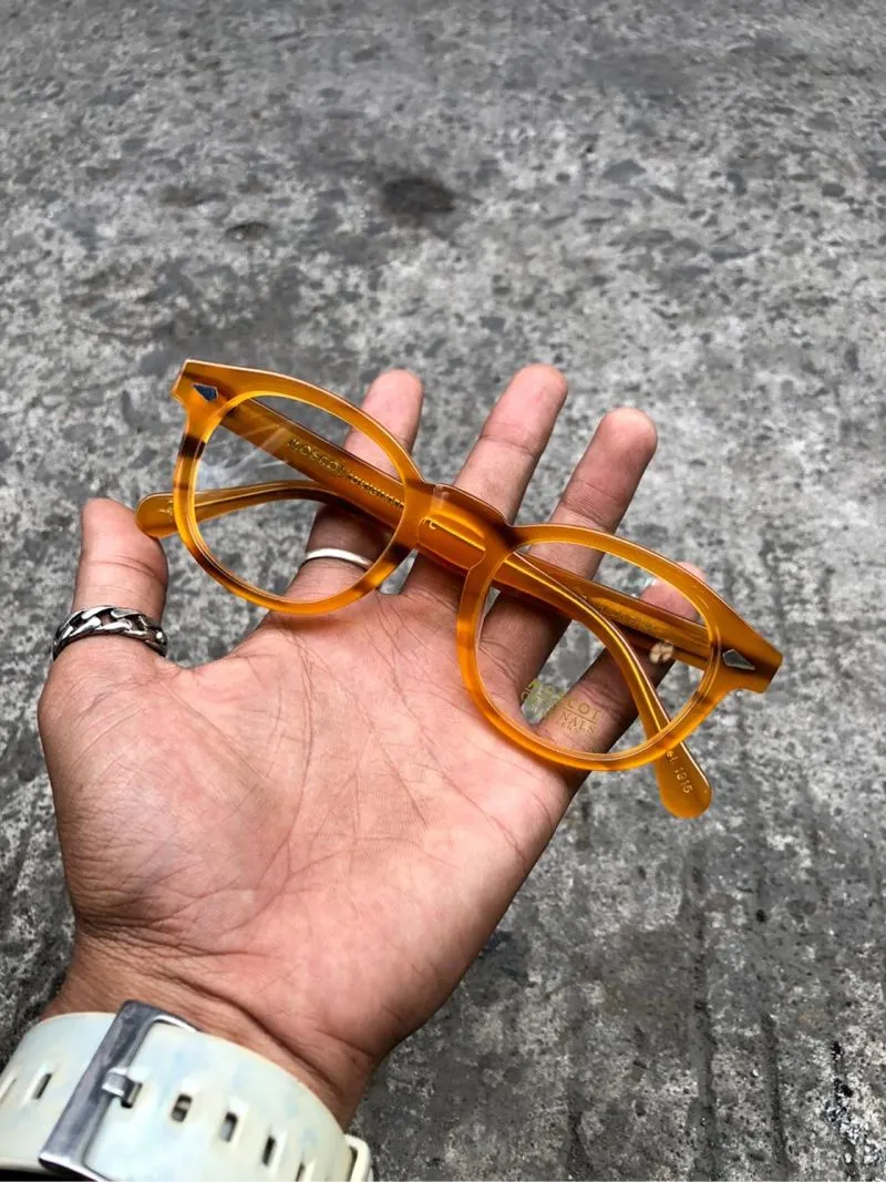 MOSCOT Fairy Indie Sunglass Wanita brown orange photo 1
