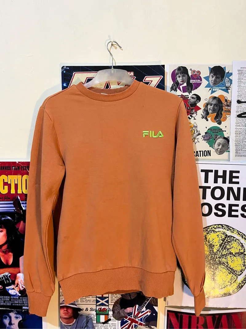 Fila Streetwear Sportswear Sweatshirt Pria orange photo 1