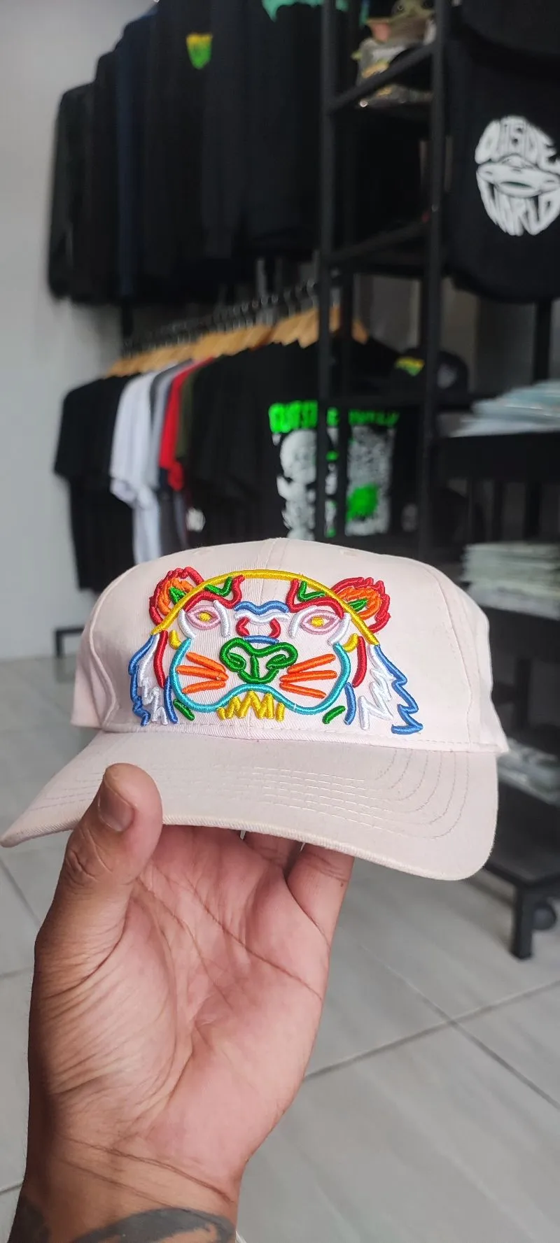 Kenzo Luxury Futurist Hat Wanita pink photo 1