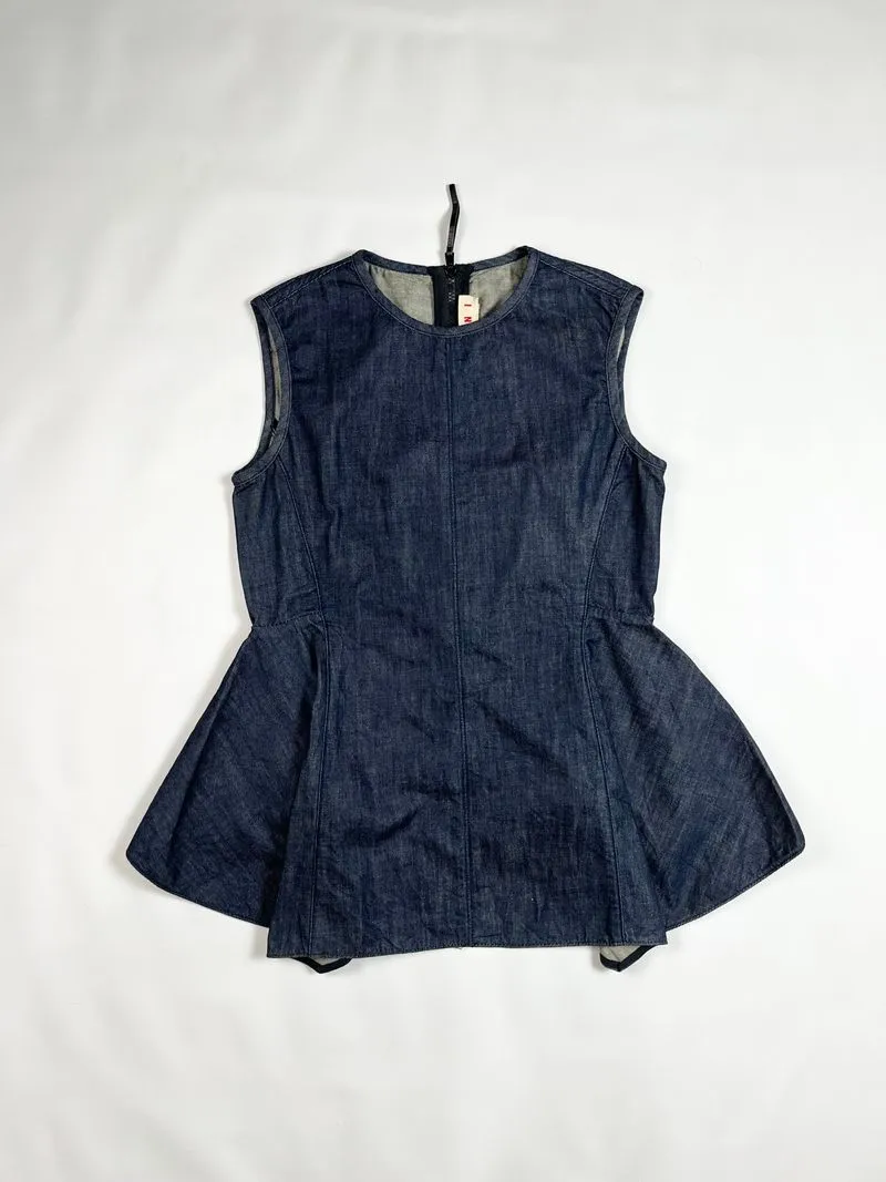 Marni Casual Midi dress Wanita navy photo 1
