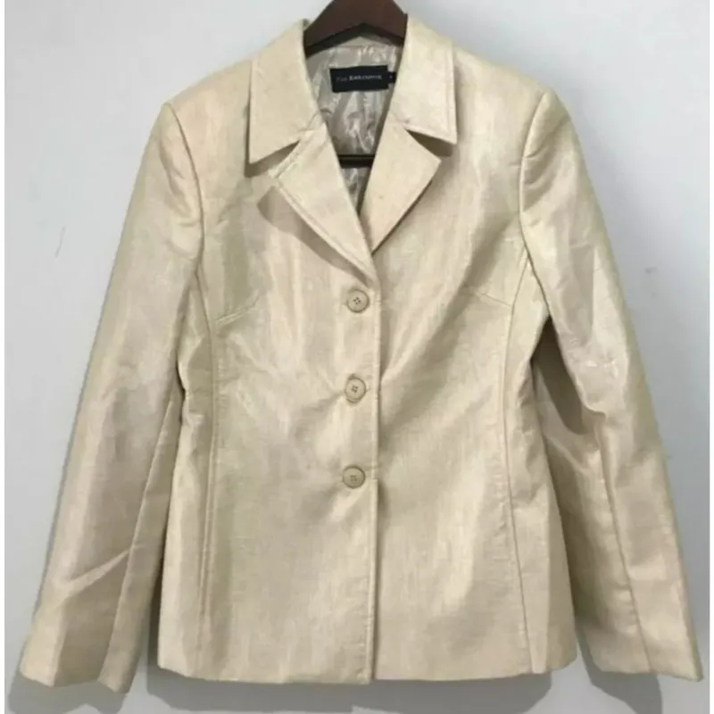 Executive Casual Blazer Wanita cream photo 1