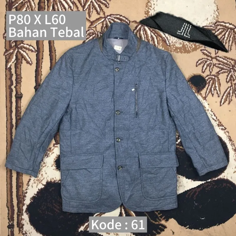 Japanese brand Vintage Casual Parka Wanita gray photo 1