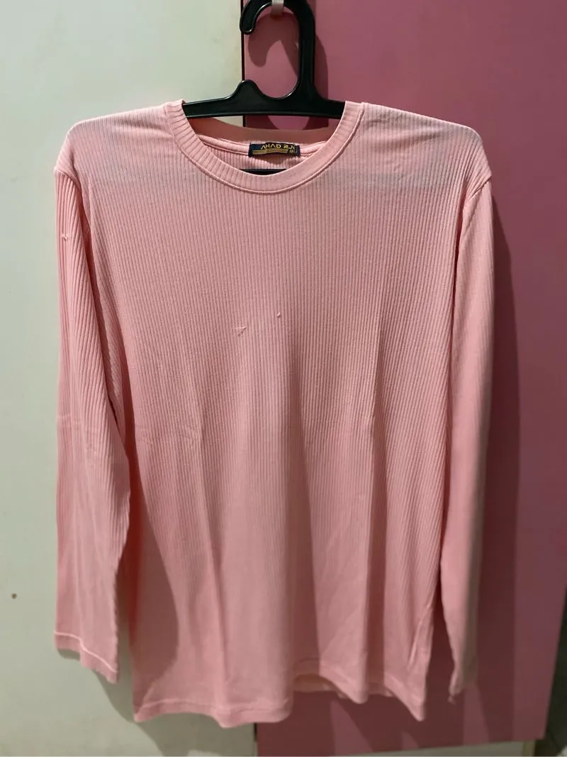 Casual Sweatshirt Wanita pink photo 1