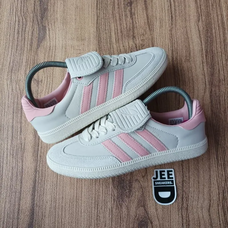 Adidas Indie Casual Sneakers Wanita white pink photo 1