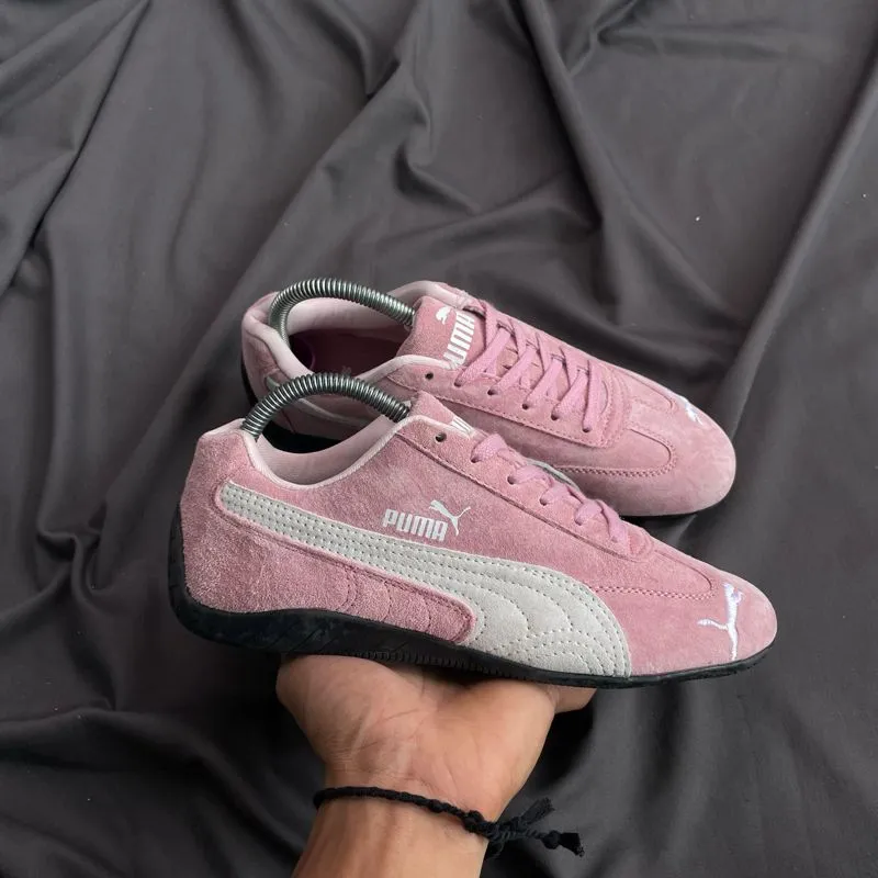 Puma Indie Casual Sneakers Wanita white pink photo 1