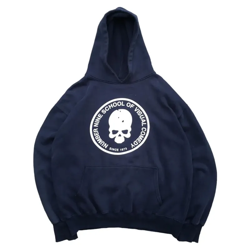 Number Nine Grunge Goth Hoody Pria black photo 1