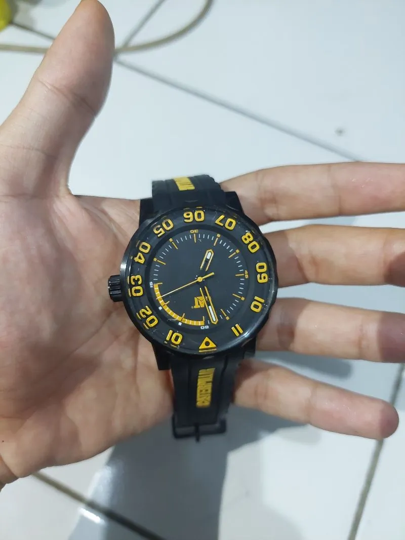 Caterpillar Casual Pria black yellow photo 1