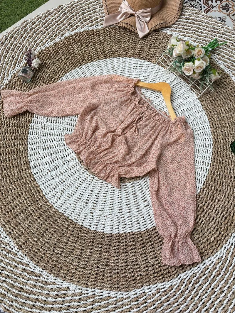 Streetwear Blouse Wanita multicolor photo 1
