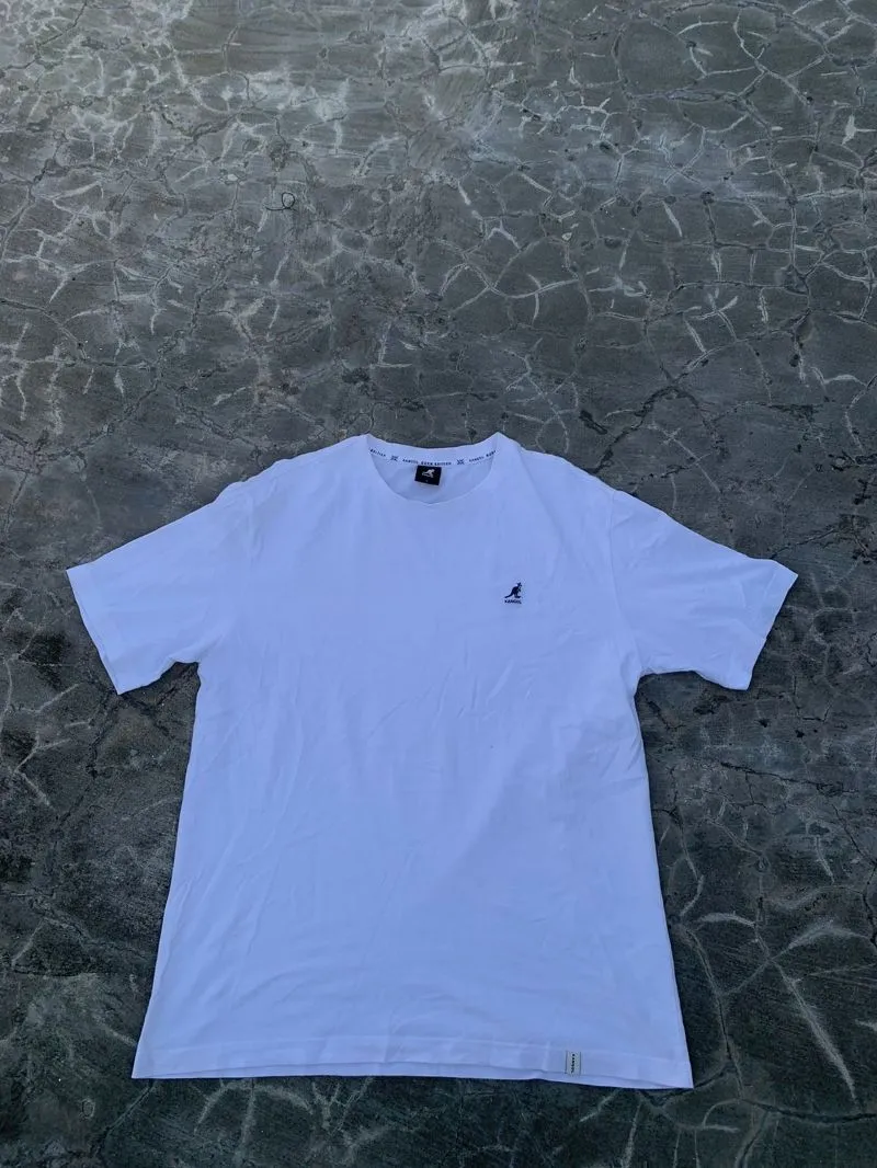 Kangol Casual T-shirt Pria white photo 1