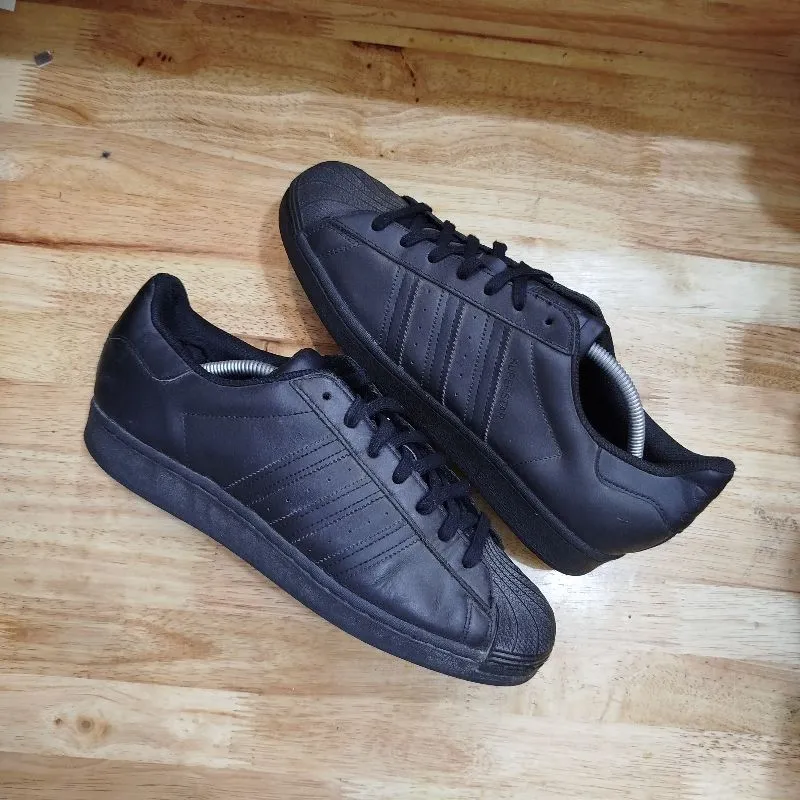 Adidas Casual Sneakers Pria black photo 1