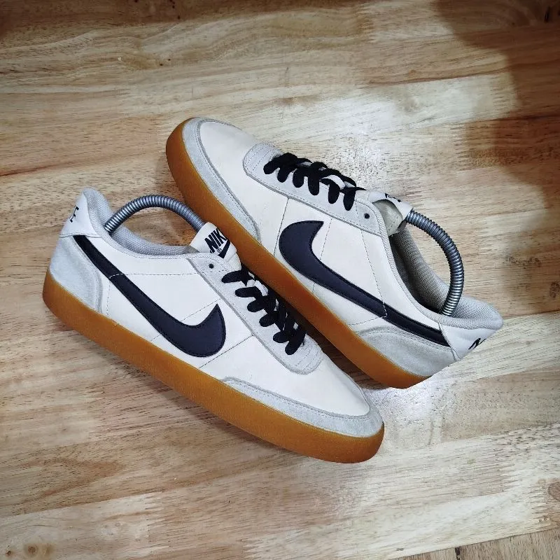 Nike Casual Sneakers Pria white orange photo 1