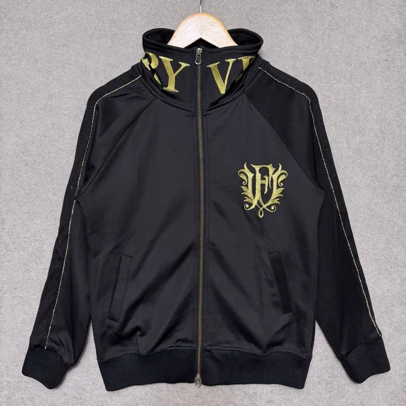 Japanese brand Streetwear Y2K Track jacket Pria black photo 1